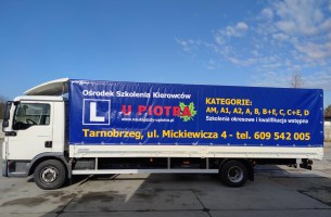 Nauka jazdy na kategorię C